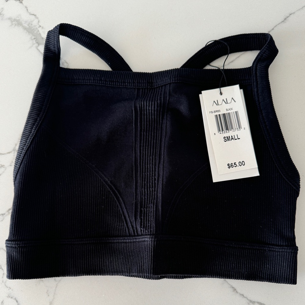Alala Sports Bra BRAND NEW WITH TAGS, black, small
